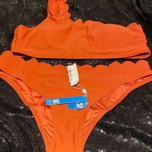 Orange cupshe two piece👙🌴